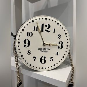 Kate Spade New York Glimmerton Station Clock Crossbody Bag - Limited Edition